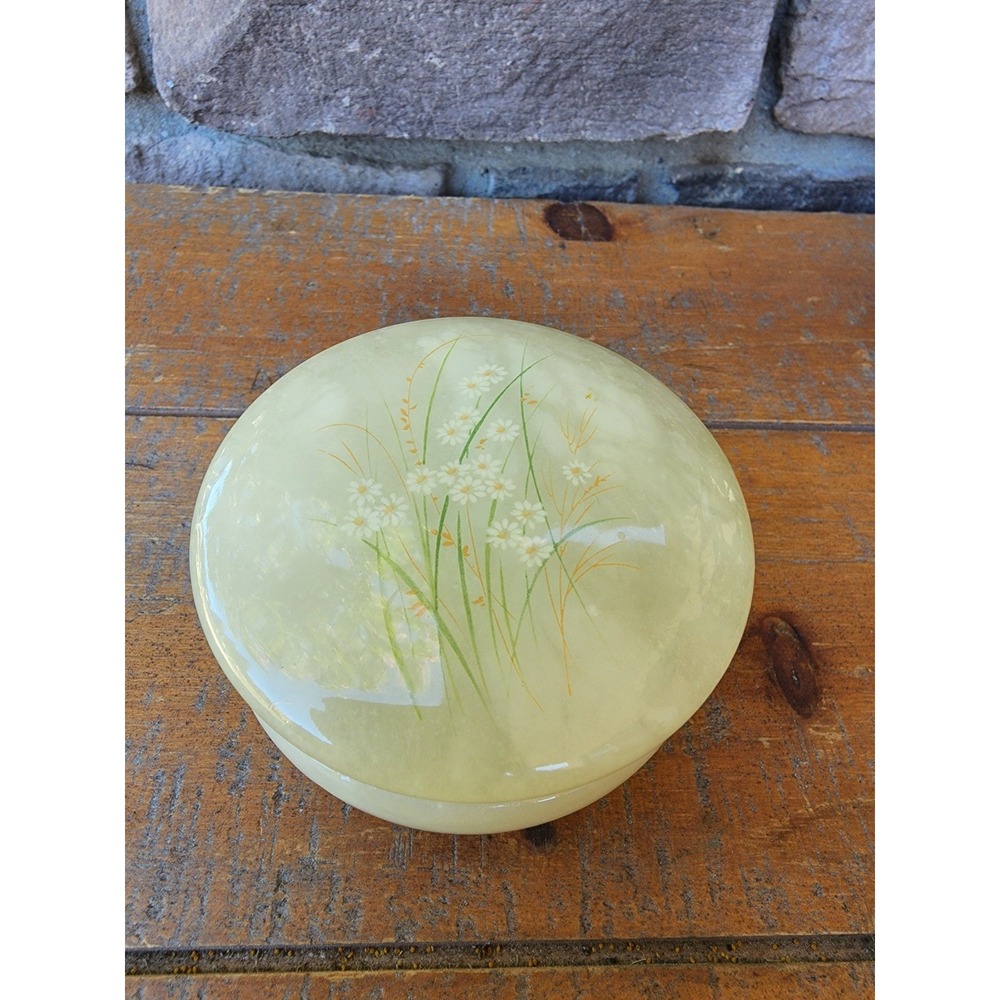 Trinket Box With Hinged Lid